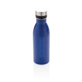 Deluxe RVS water fles, blauw