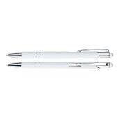Aluminium Touch pen Stylus wit