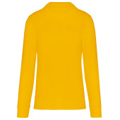 Ecologische sweater met ronde hals Yellow M