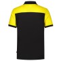 Poloshirt Bicolor Naden 202006 Black-Yellow 6XL