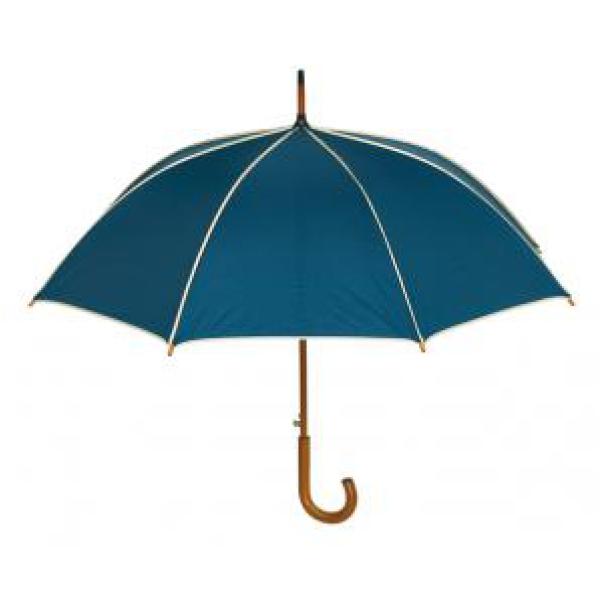 Automatisch te openen paraplu WALTZ - beige, marineblauw