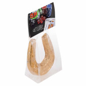 Chocolade hoefijzer met kopkaartje Chocolade hoefijzer met kopkaartje