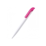 Ball pen Atlas hardcolour - White / Pink