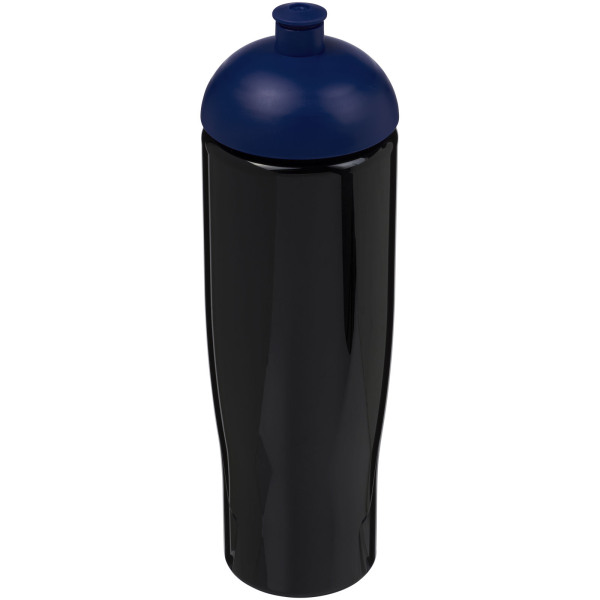 H2O Active® Tempo 700 ml dome lid sport bottle - Solid black/Blue