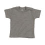 Baby T-Shirt - Heather Grey Melange Organic - 0-3