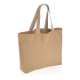 Impact Aware™ 240 gsm rcanvas large tote undyed, brown