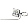 ABS meat thermometer black/silver