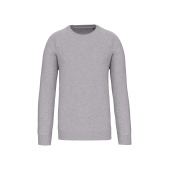 Sweater piqué bio Oxford Grey XXL