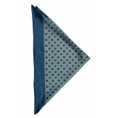 J.H&F Handkerchief Silk Floral Skyblue