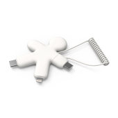 Xoopar Buddy Cable - white