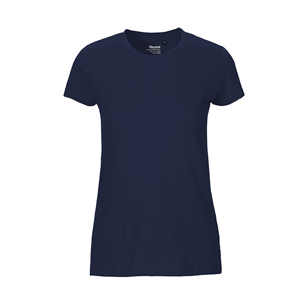 Neutral ladies fitted t-shirt-Navy-L