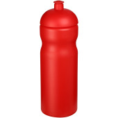 Baseline® Plus 650 ml sportflaska med kupollock - Röd