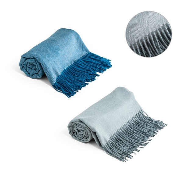 SMOOTH. 100% acryl deken met lint voor personalisatiekaart