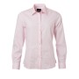 Ladies' Shirt Longsleeve Poplin - light-pink - XL