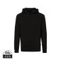 Iqoniq Jasper gerecycled katoen hoodie, zwart (M)