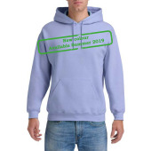 Gildan Sweater Hooded HeavyBlend for him Violet XXL