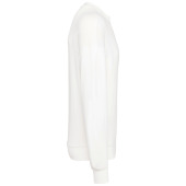 Ecologische oversized uniseks sweater met ronde hals Off White XXL
