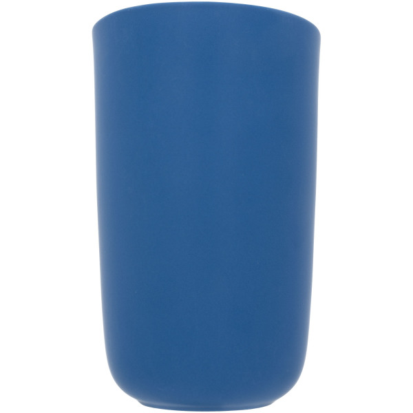 Mysa 410 ml dubbelwandige keramische beker - Blauw