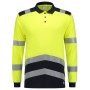 Poloshirt Multinorm Bicolor 203003 Fluor Yellow-Ink XS