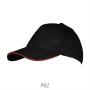 SOL'S Long Beach, Black/Red, One size