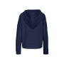 Bio lounge damessweater met capuchon Navy L/XL