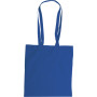 Cotton (110 gr/m²) bag Amanda cobalt blue