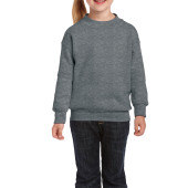 Gildan Sweater Crewneck HeavyBlend for kids Graphite Heather XL