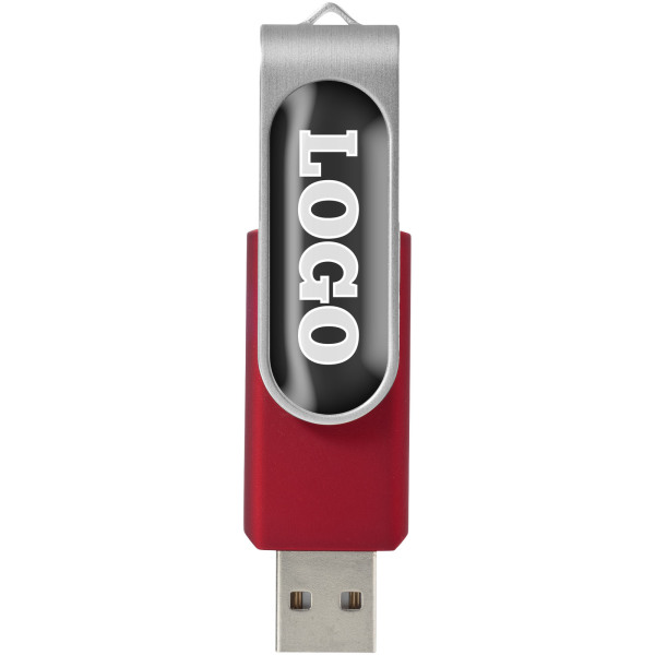 Rotate Doming USB - Rood - 64GB