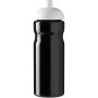 H2O Active® Base 650 ml dome lid sport bottle - Solid black/White