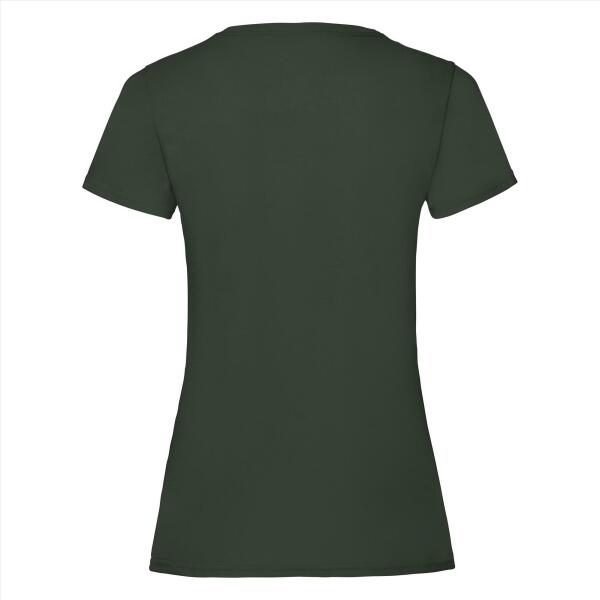 FOTL Lady-Fit Valueweight T, Bottle Green, M