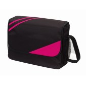 Schoudertas CITY roze, zwart
