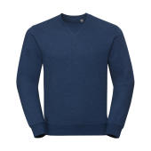 Authentic Melange Sweat - Ocean Melange - 3XL