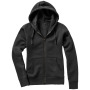 Arora dames hoodie met ritssluiting - Antraciet - 2XL