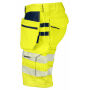 6575 Shorts stretch Yellow/Navy D112