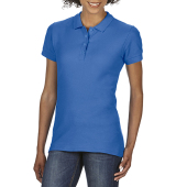 Gildan Polo Softstyle Double Pique SS for her Royal Blue XXL