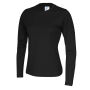 Cottover Gots T-shirt Long Sleeve Lady black XS
