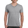 Gildan Mens Softstyle® V-Neck T-Shirt - Sport Grey - S