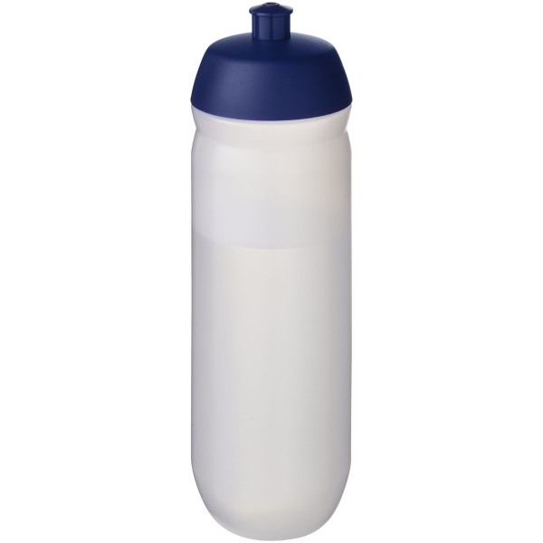 HydroFlex™ 750 ml squeezy sport bottle - Blue/Transparent white