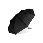 Opvouwbare paraplu 21” R-PET auto open - Zwart