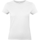 #E190 Ladies' T-shirt White 3XL