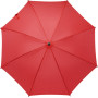 Pongee (190T) paraplu Breanna rood