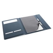 Impact Aware™ A4 portfolio met magnetische sluiting, donkerblauw