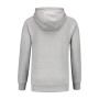 L&S Heavy Sweater Hooded Raglan for him grey heather 3XL