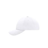 MB6214 6 Panel Sport Mesh Cap - white - one size