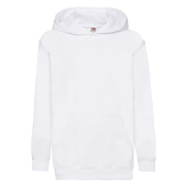 Kids Classic Hooded Sweat (62-043-0) White 14/15 ans
