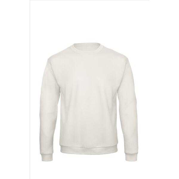 B&C ID.202 Sweatshirt 50/50, White, XS