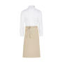 ROME - Recycled Bistro Apron with Pocket - Natural - One Size