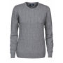 Blakely knitted sweater dames grijs mél xxl