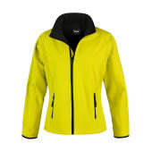 Ladies' Printable Softshell Jacket - Yellow/Black - S (10)