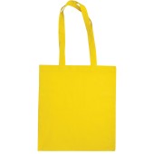 Katoenen tas met lange hengsels, 140 gr/m²